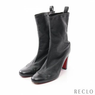 クリスチャンルブタン(Christian Louboutin)のGENA BOOTIE 85 ブーツ レザー ブラック(ブーツ)