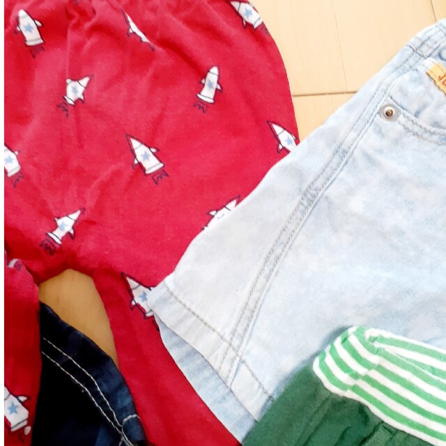 babyGAP(ベビーギャップ)のパンツ5枚セット❣️size80 キッズ/ベビー/マタニティのベビー服(~85cm)(パンツ)の商品写真