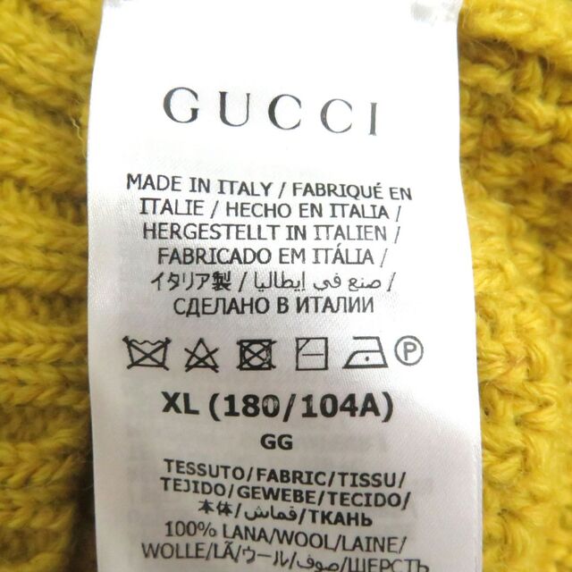 Gucci - 極美品□21AW GUCCI/グッチ 673684 デタッチャブルスリーブ V