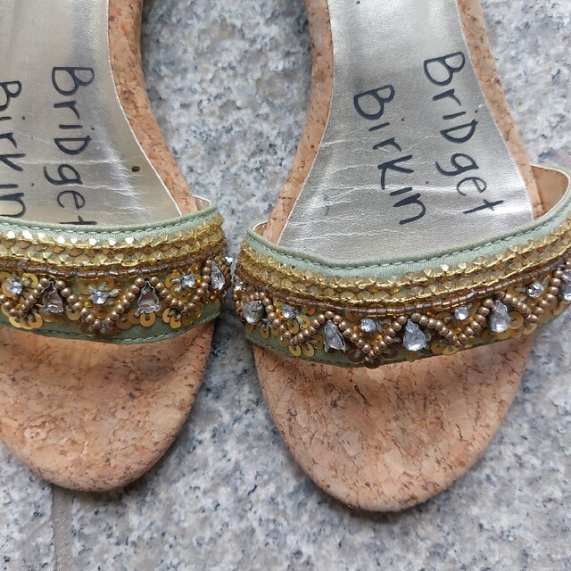 Bridget Birkin(ブリジットバーキン)のブリジットバーキン　ビーズ　サンダル レディースの靴/シューズ(サンダル)の商品写真