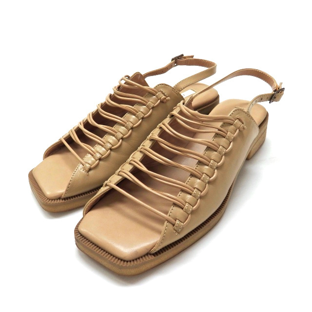 アメリヴィンテージ BUNDLING SANDAL レースアップサンダル 靴 M