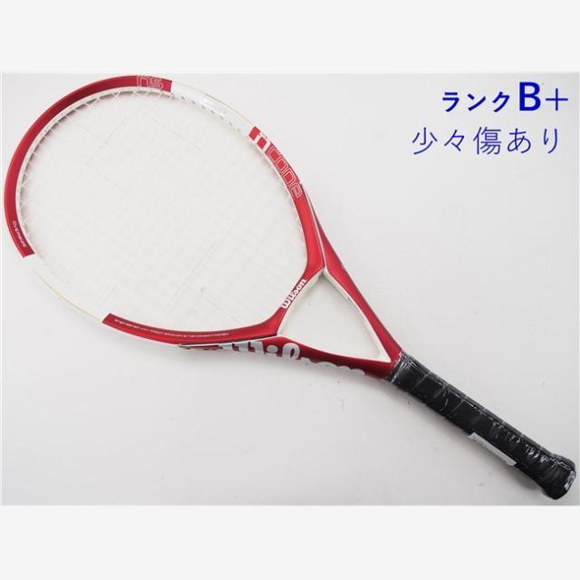 テニスラケット ウィルソン エヌ5 110 2004年モデル (G1)WILSON n5 110 2004269ｇ張り上げガット状態
