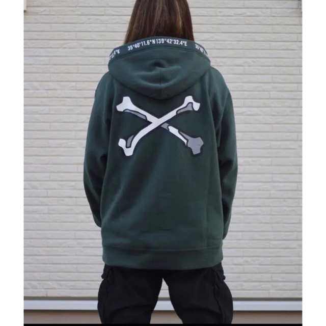 未開封 希少XL X3.0 ZIP HOODY WTAPS クロスボーン