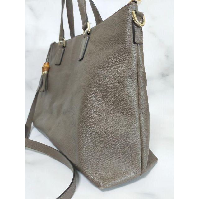 Gucci - 値下/GUCCI グッチ バンブー タッセル 2WAYバッグ TK970の通販