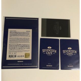 SEVENTEEN CAFE in SEOUL セブチカフェ ウォヌ 4点セット