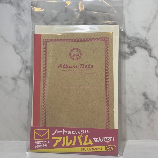 新品　未使用　【フォトシェア　アルバム　ノート　A5 レターサイズ】匿名配送 キッズ/ベビー/マタニティのメモリアル/セレモニー用品(アルバム)の商品写真