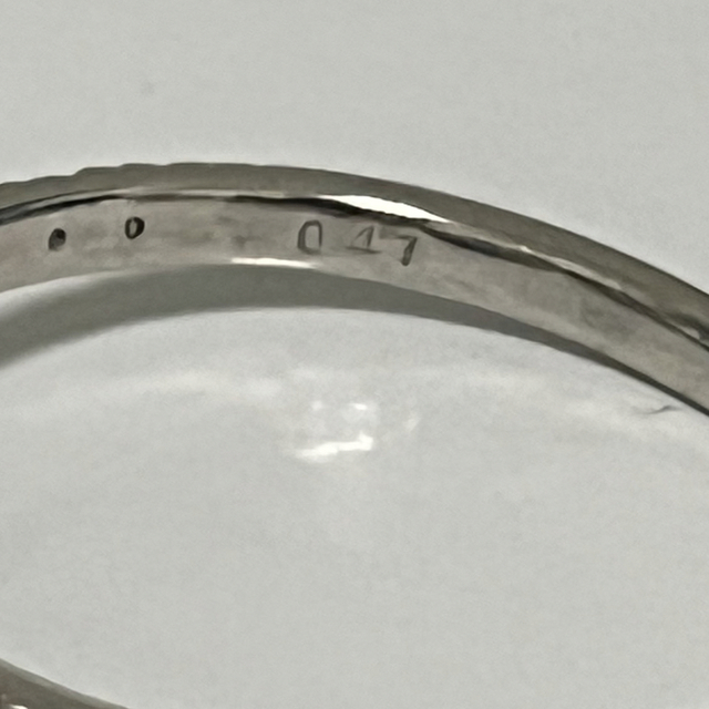 Pt900 デマントイドガーネット　ダイヤモンドリング　#12号 レディースのアクセサリー(リング(指輪))の商品写真