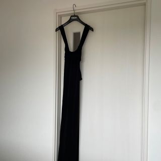 ポールカ(PAULE KA)のPAUL KA black long dress. Size38(ロングドレス)