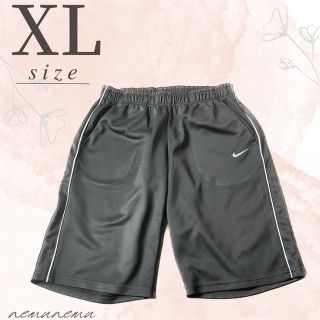 ナイキ(NIKE)のNIKEナイキ ハーフ ショートパンツ ジャージ スウェット ブラック ホワイト(ハーフパンツ)