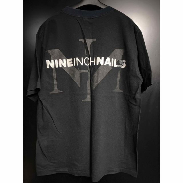 90'S 当時物 NINE INCH NAILS  Tシャツ ヴィンテージ メンズのトップス(Tシャツ/カットソー(半袖/袖なし))の商品写真
