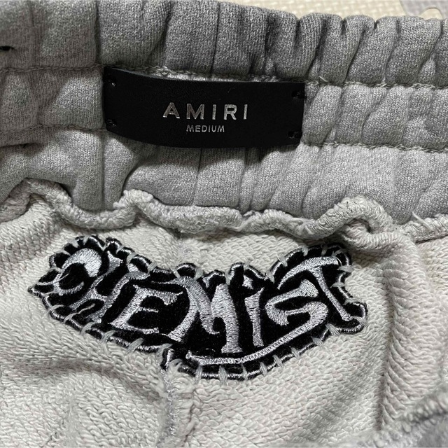 【国内正規】AMIRI x CHEMIST レザー スター  スウェットパンツ 3