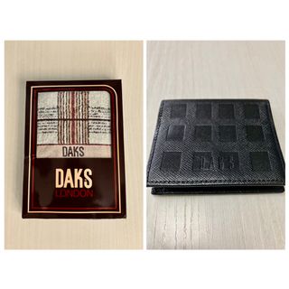 ダックス(DAKS)のDAKS  財布　小銭入れ　コインケース ＋タオルセット(コインケース/小銭入れ)