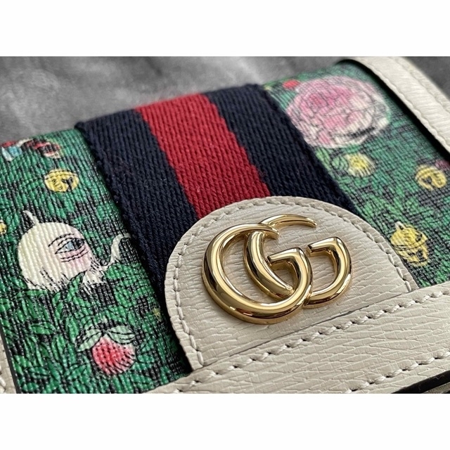 GUCCI ヒグチユウコ ミニウォレット カードケース - 折り財布 GUCCI ヒグチユウコ ミニウォレット カードケース - 折り財布