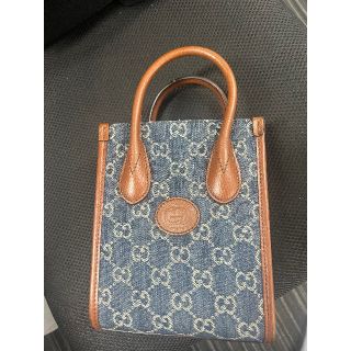 グッチ(Gucci)のあいかさん専用 GUCCI デニム ショルダーバッグ(ショルダーバッグ)