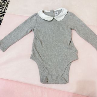 ベビーギャップ(babyGAP)のbaby GAP フォーマル 長袖 ロンパース 18-24m 90サイズ(ロンパース)