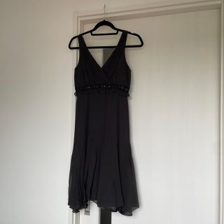 グレースコンチネンタル(GRACE CONTINENTAL)のGRACE CONTINENTAL  Black dress size 36(ひざ丈ワンピース)