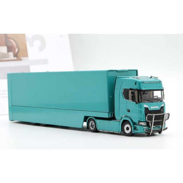 ミニカー KF 1/64 スカニア Scania S730 トラック グリーンの通販 by