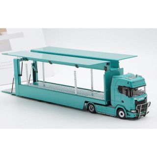 ミニカー KF 1/64 スカニア Scania S730 トラック グリーンの通販 by