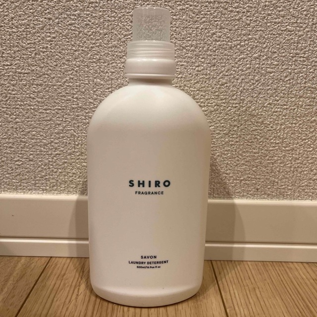 shiro(シロ)の新品 シロ サボン ランドリーリキッド 500ml インテリア/住まい/日用品の日用品/生活雑貨/旅行(洗剤/柔軟剤)の商品写真