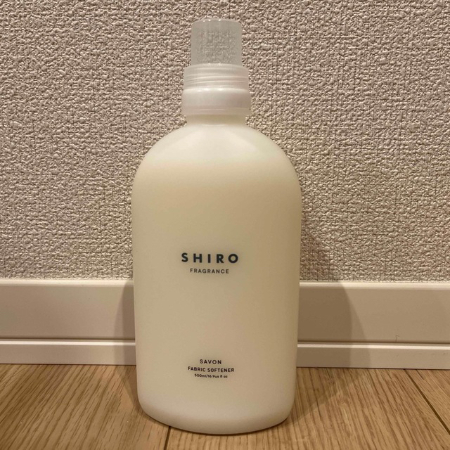 shiro(シロ)の新品 シロ サボン ファブリックソフナー 500ml インテリア/住まい/日用品の日用品/生活雑貨/旅行(洗剤/柔軟剤)の商品写真