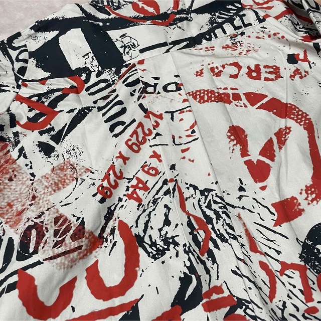 ヴィヴィアンウエストウッド【新品】RUBBISH PRINT サークルシャツ