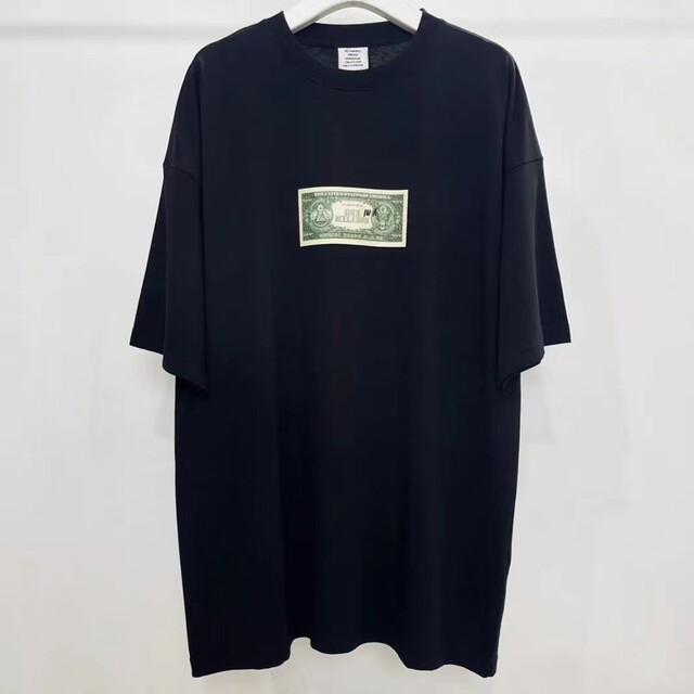 新品 VETEMENTS  Oversize  半袖Tシャツ 黒