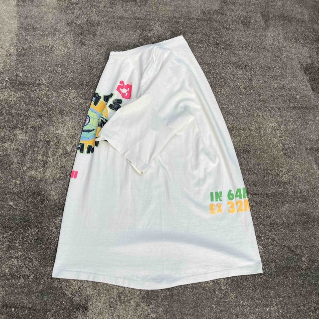 Stussy×スケシン 00s初期 銀タグ Beats Breakin Tシャツ