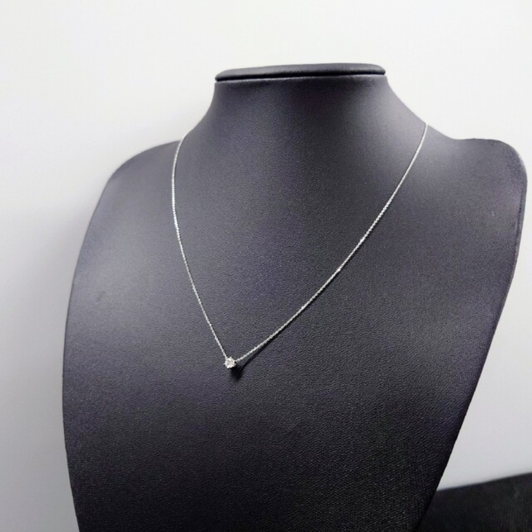 銀座ダイヤモンド シライシ ネックレス プラチナ 0.183ct 銀座ダイヤモンド シライシ ネックレス プラチナ 0.183ct