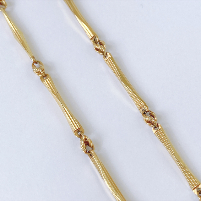☆K18 750 切子 ゴールド チェーン ネックレス 11.2g 40cmの通販 ☆K18 750 切子 ゴールド チェーン ネックレス 11.2g 40cmの通販