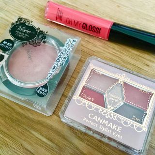 キャンメイク(CANMAKE)の♡おかゆさん取り置き新品コスメ3点セット♡(その他)