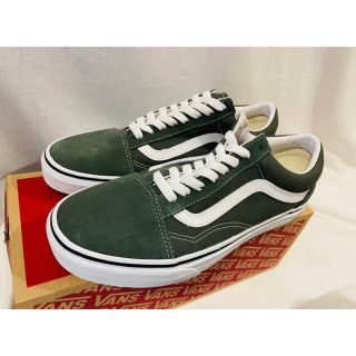 ヴァンズ(VANS)の新品バンズOLDSKOOLグリーンERAエラsliponスリッポンsk8スケート(スニーカー)