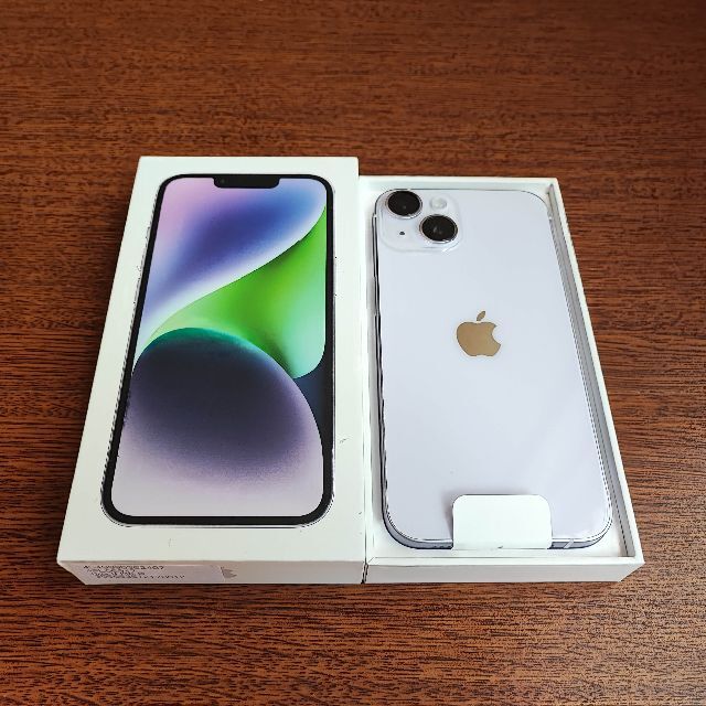 新品 未使用 Apple iPhone 14 Purple 紫 128GB - スマートフォン本体