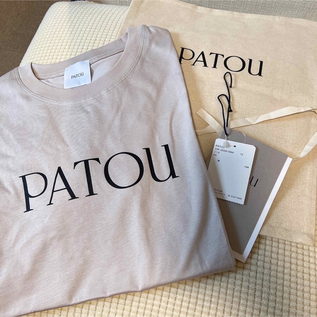 【PATOU】オーガニックコットン　ロゴTシャツ