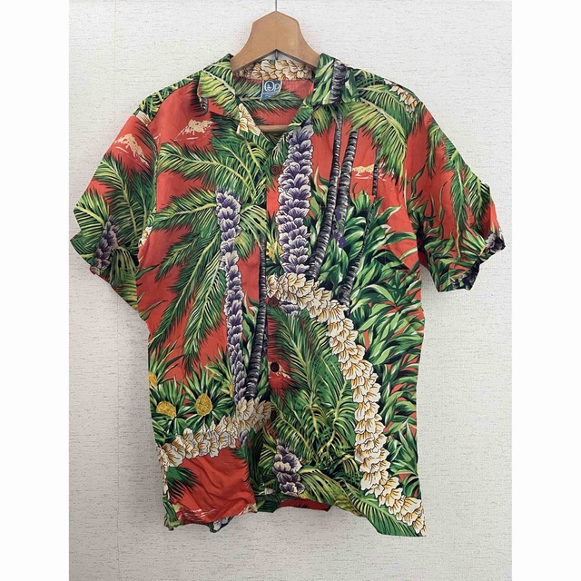 OCEAN PACIFIC(オーシャンパシフィック)の(M)OP Ocean Pacific Aloha Shirt Vintage メンズのトップス(シャツ)の商品写真