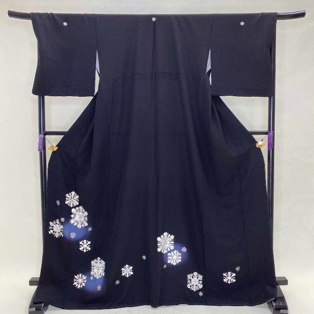 留袖☆正絹☆結晶☆結婚式☆ステージ衣装☆裄長69㎝☆ t-36-