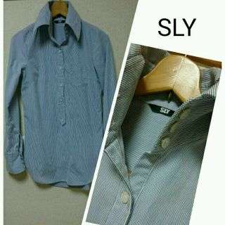 スライ(SLY)の「かーこ様」SLY ロングシャツ(シャツ/ブラウス(長袖/七分))