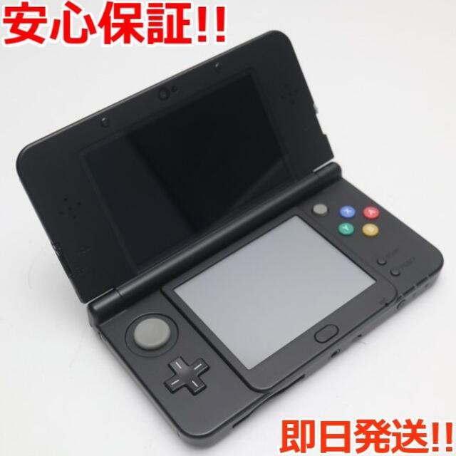 動作確認初期化済みNew 3DS ブラック(箱・説明書・タッチペン無し)