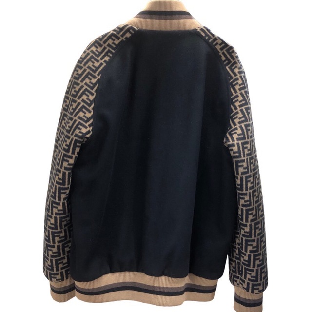 フェンディ FENDI FFボンバージャケット スタジャン メンズ【中古】