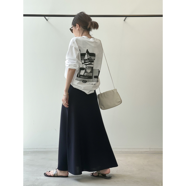 L'Appartement DEUXIEME CLASSE - L'Appartement Knit Skirt ネイビー