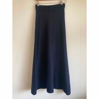 L'Appartement DEUXIEME CLASSE - L'Appartement Knit Skirt ネイビー