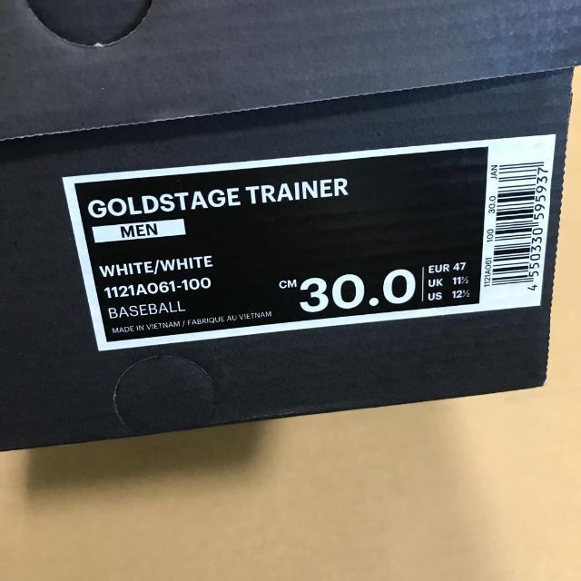 asics - タ24756 アシックス GOLDSTAGE TRAINER ホワイト 30ｃｍの通販 