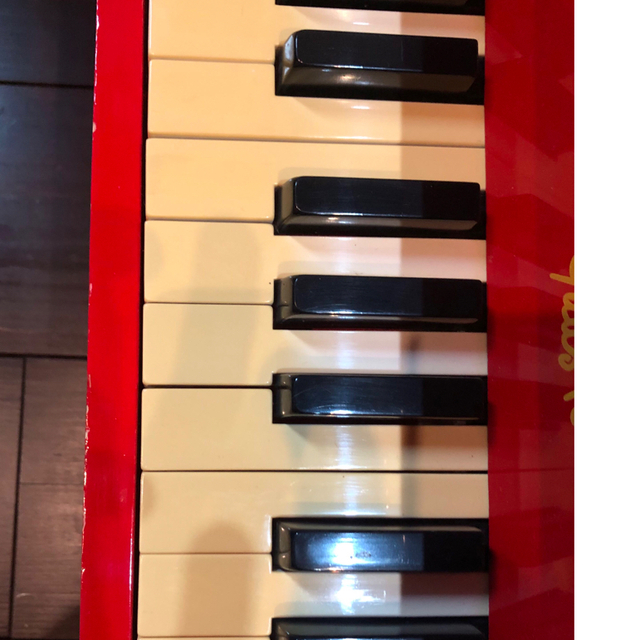 vilac(ヴィラック)のVilac トイピアノ 木製ピアノ フランス キッズ/ベビー/マタニティのおもちゃ(楽器のおもちゃ)の商品写真