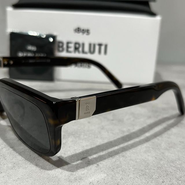 新品 BERLUTI ベルルッティ BL40017U 52A メガネ サングラス | www