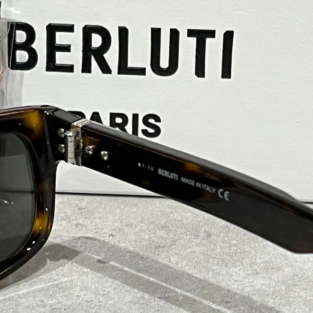 新品 BERLUTI ベルルッティ BL40017U 52A メガネ サングラス | www