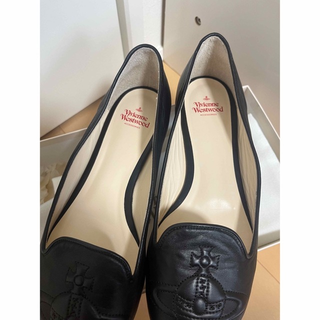 美品 24.5cm 〜美品 Vivienne Westwood フラットシューズ