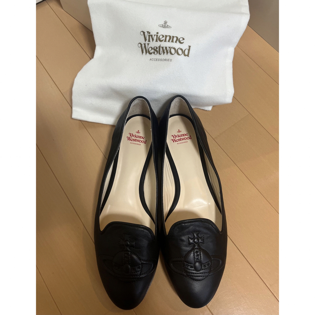 美品 24.5cm 〜美品 Vivienne Westwood フラットシューズ