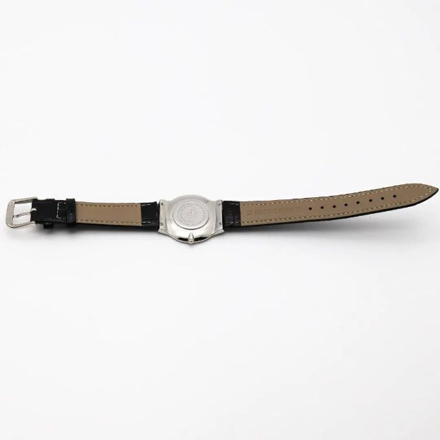 SKAGEN(スカーゲン)の《一点物》SKAGEN 腕時計 ブラック レザー クォーツ ラウンド メンズの時計(腕時計(アナログ))の商品写真