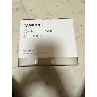 タムロン(TAMRON)のタムロン TAMRON 20-40mm F/2.8 Di III VXD (レンズ(ズーム))