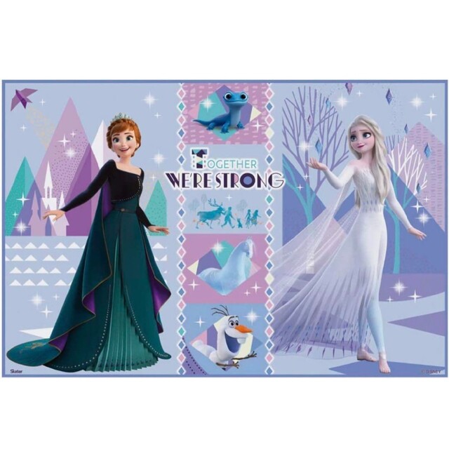 Disney(ディズニー)のレジャーシート アナと雪の女王 キャラクター 子供 アナ雪 ピクニックシート キッズ/ベビー/マタニティの外出/移動用品(その他)の商品写真