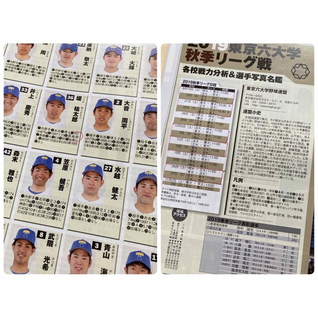 3点セット】「週刊ベースボール増刊 大学野球 2019」3つ【匿名配送 エンタメ/ホビーの雑誌(趣味/スポーツ)の商品写真